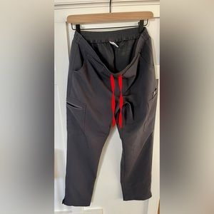 Figs petite medium scrub Yola pant charcoal